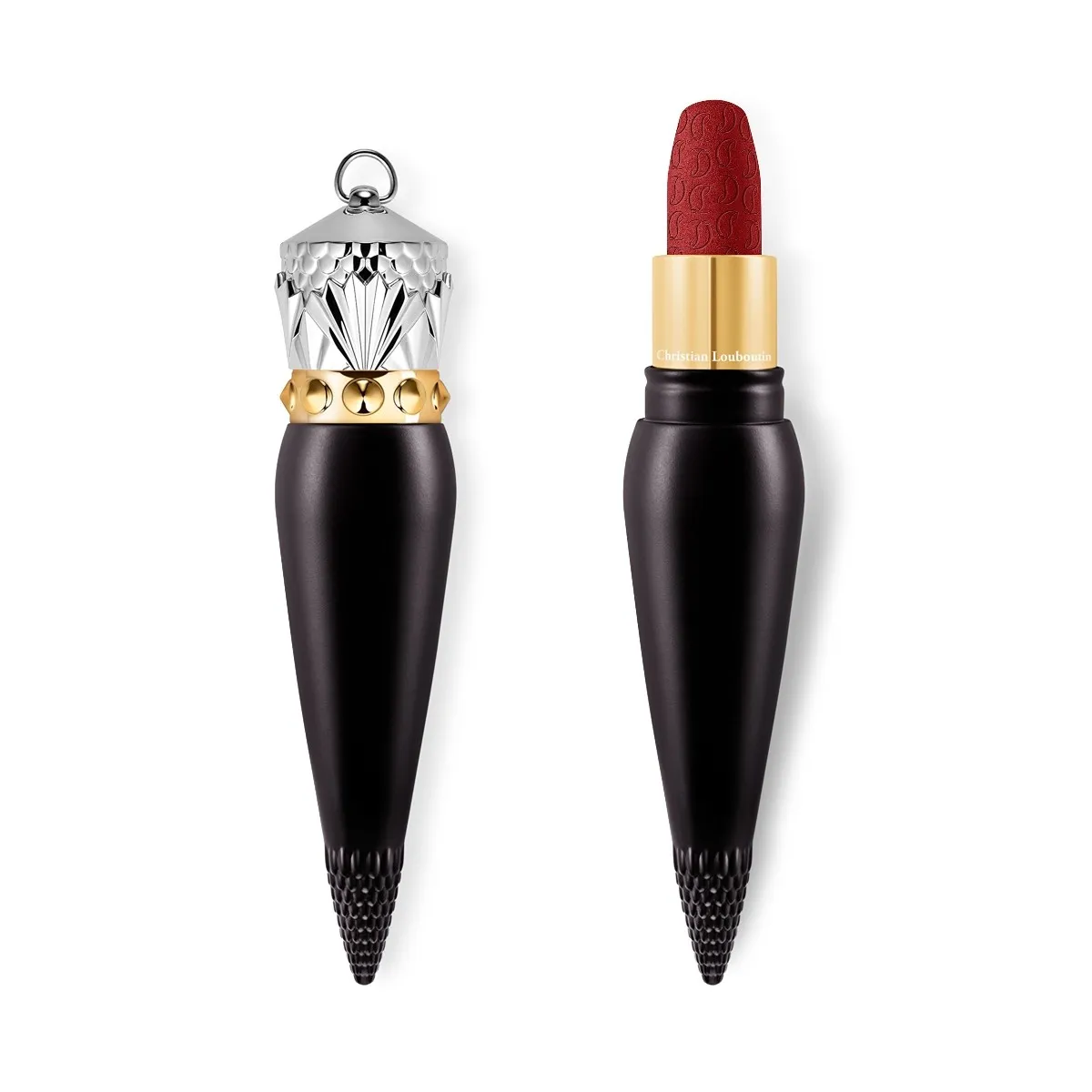 Christian Louboutin Rouge Louboutin Velvet Matte Mooncrest – Limited Edition Matte lipstick – Epic Brunette 318M - Beauty - alternate view 2